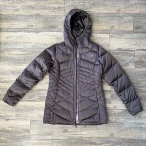 The North Face Aconcagua Hooded Quilted Parka Puffer Jacket Women’s Size S Gray